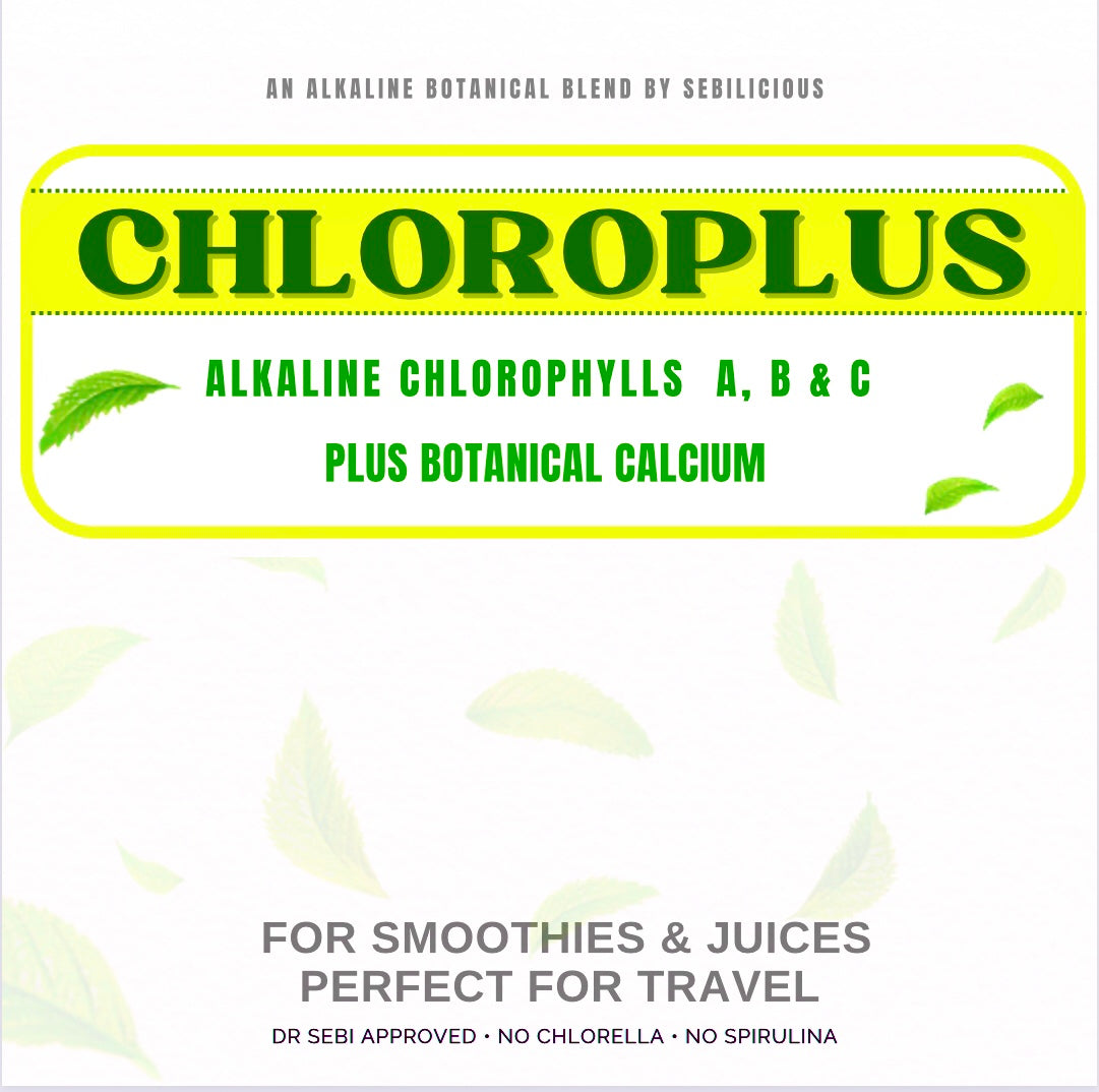 New! Alkaline Chlorophyll and calcium blend *free priority shipping