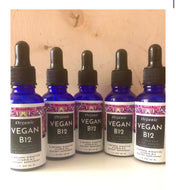 One bottle of Organic Vegan B12 for adults & teens